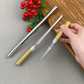 Long Gold Hoop Sticks (Option: Gold hoop stick)
